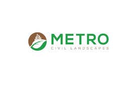 #59 สำหรับ Metro Civil Landscapes Logo โดย monzilaakter85