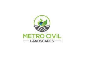 #69 สำหรับ Metro Civil Landscapes Logo โดย asimjodder