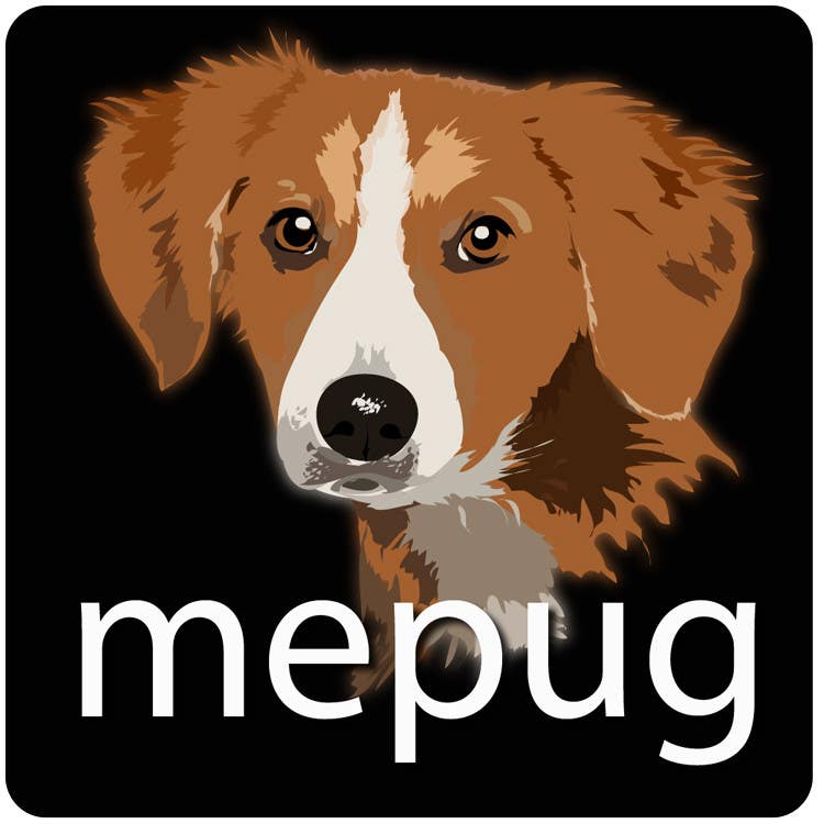 Tävlingsbidrag #116 för                                                 "Pug Face" logo for new online messaging service
                                            