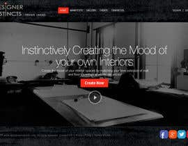 #2 for Design a Website Mockup for a Design Wallpaper website by nikil02an