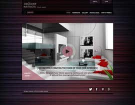 #7 for Design a Website Mockup for a Design Wallpaper website by zlostur