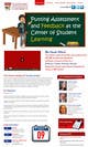 Ảnh thumbnail bài tham dự cuộc thi #20 cho                                                     Website Design for Seminar: "Putting Assessment and Feedback at the Center of Student Learning"
                                                
