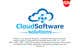 Imej kecil Penyertaan Peraduan #383 untuk                                                     Logo for Cloud Software
                                                