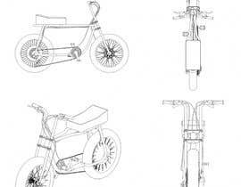 #8 dla Design a fat tire retro electric mini bike przez Karemradwan