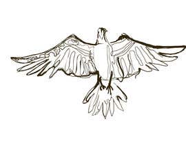 #90 Design an Abstract Bird Sternum Tattoo részére arzart által