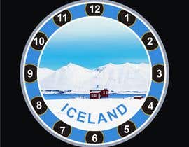 #45 สำหรับ clock with icelandic theme โดย vs47