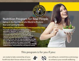#14 for Flyer for A Nutrition Program Service by RayaLink