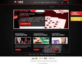 #15 for Design a Website Mockup for pokerhands.net af webmastersud
