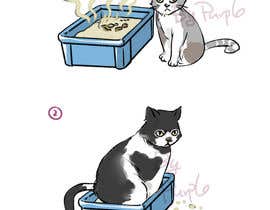 #23 สำหรับ Illustrate a cat care guide โดย wpurple