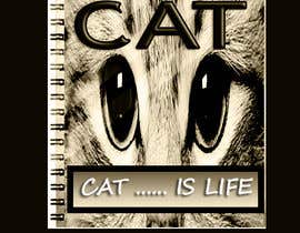 #8 pentru Design a Notebook Cover Topic Cat - illustrator / Artists de către mohamedbadran6