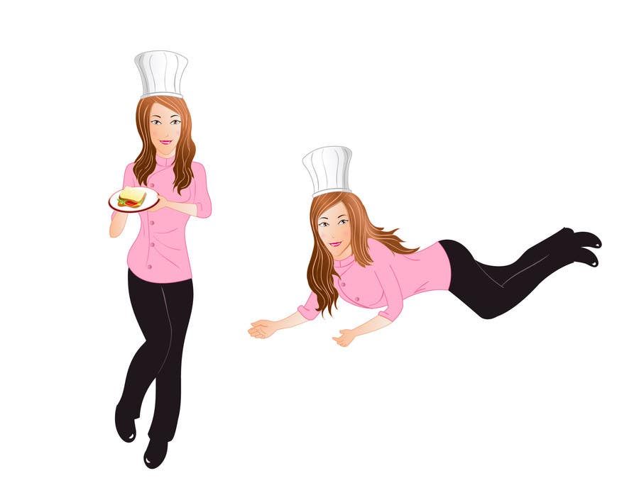 Bài tham dự cuộc thi #34 cho                                                 Create a cartoon Character called Chef Brittney
                                            
