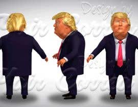 nº 16 pour Trump Cartoon (Full Body) Colored Sketch par TEHNORIENT 