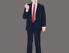 Číslo 11 pro uživatele Trump Cartoon (Full Body) Colored Sketch od uživatele vijayrai1989