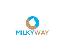 #61 for QUICK LOGO design // a milkcan at the end of the rainbow (milkyway) by hasim222