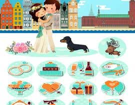 #9 for Illustrate Wedding Invite for Stockholm Wedding by mustjabf
