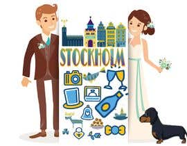 #14 for Illustrate Wedding Invite for Stockholm Wedding by mustjabf