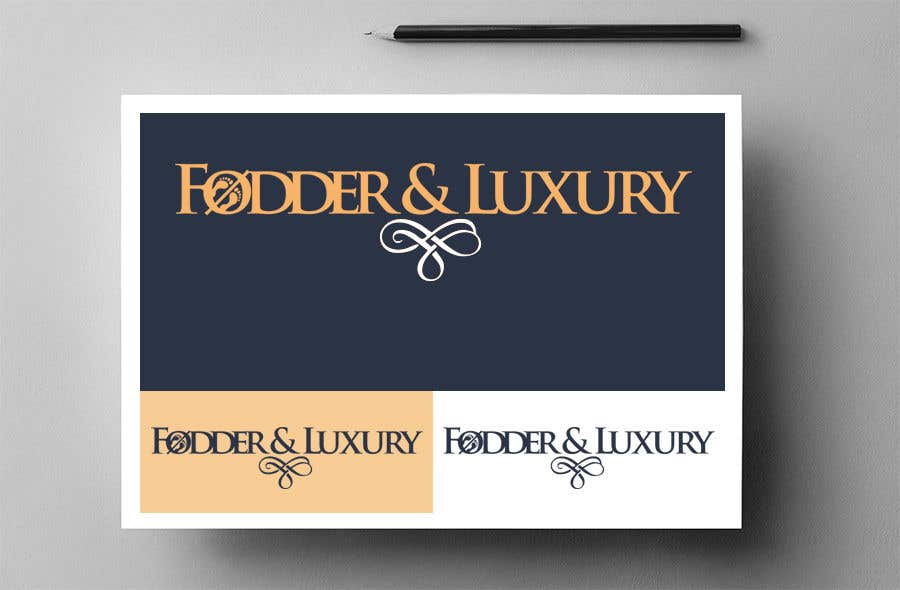 Συμμετοχή Διαγωνισμού #151 για                                                 Fødder & Luxury looking for redesigned logo
                                            