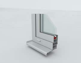#92 para Rendering of Aluminium Window Corner Section de ridham89