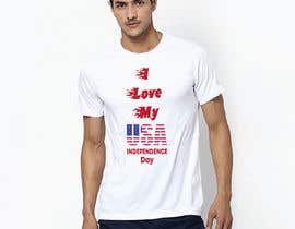 #45 สำหรับ Design USA Indipendence day, image who will be printed on a Tshirt โดย eusof2018
