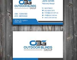 #85 for business card design- Outdoor blinds group by tanveermh