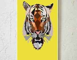 #10 for Animal poster: tiger by darrenbrassfield
