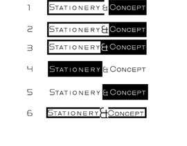 #66 cho Stationery Shop Logo , Options 1 &quot; Stationery &amp; Concept &quot; Options 2 &quot; Things &amp; Concept &quot; bởi rmyouness