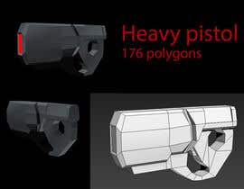 nº 8 pour Low Poly 3D Gun Modelling par mishoml 