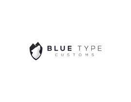 #152 para BlueType Customs logo design de bappydesign