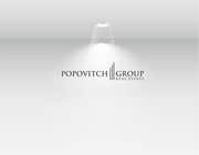 Nro 108 kilpailuun LOGO DESIGN: Popovitch Group Real Estate käyttäjältä EagleDesiznss