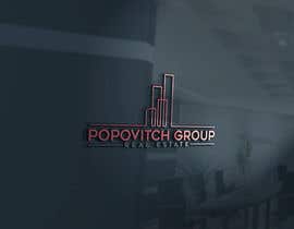 #103 for LOGO DESIGN: Popovitch Group Real Estate by rakibahammed660