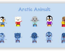 nº 27 pour Illustration of 24 cartoon mascots for edutech game par istykristanto 