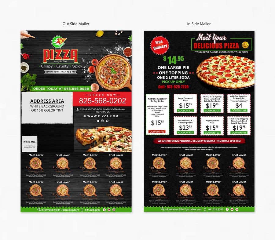 Contest Entry #41 for                                                 Design a Pizza Themed Self Mailer
                                            