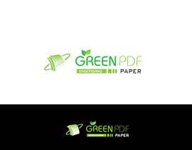 Nro 312 kilpailuun Logo Design for Green PDF Paper käyttäjältä mdmik