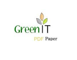 Nro 146 kilpailuun Logo Design for Green PDF Paper käyttäjältä SoadElHadad