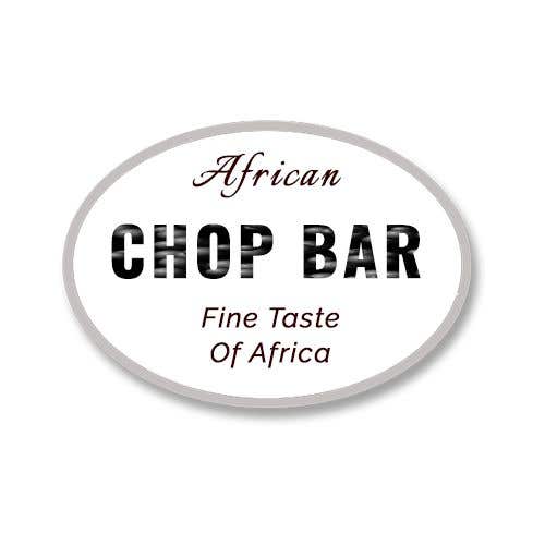 Kilpailutyö #7 kilpailussa                                                 I need a logo for my restaurant business. 
The name of the restaurant is “African Chop Bar”. And the motto is “Fine taste of Africa”
                                            