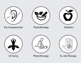 nº 6 pour Alternative medicine website icons par NepDesign 