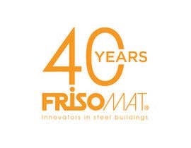 #151 for Design a Logo for 40 years Frisomat by BrilliantDesign8