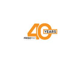 #139 for Design a Logo for 40 years Frisomat by mdshakil579
