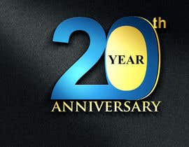 #22 para anniversary banner or commemorative logo de Salma70