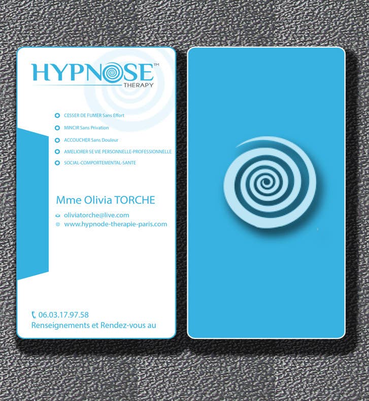 Kilpailutyö #151 kilpailussa                                                 Business Card Design for HYPNOSIS
                                            