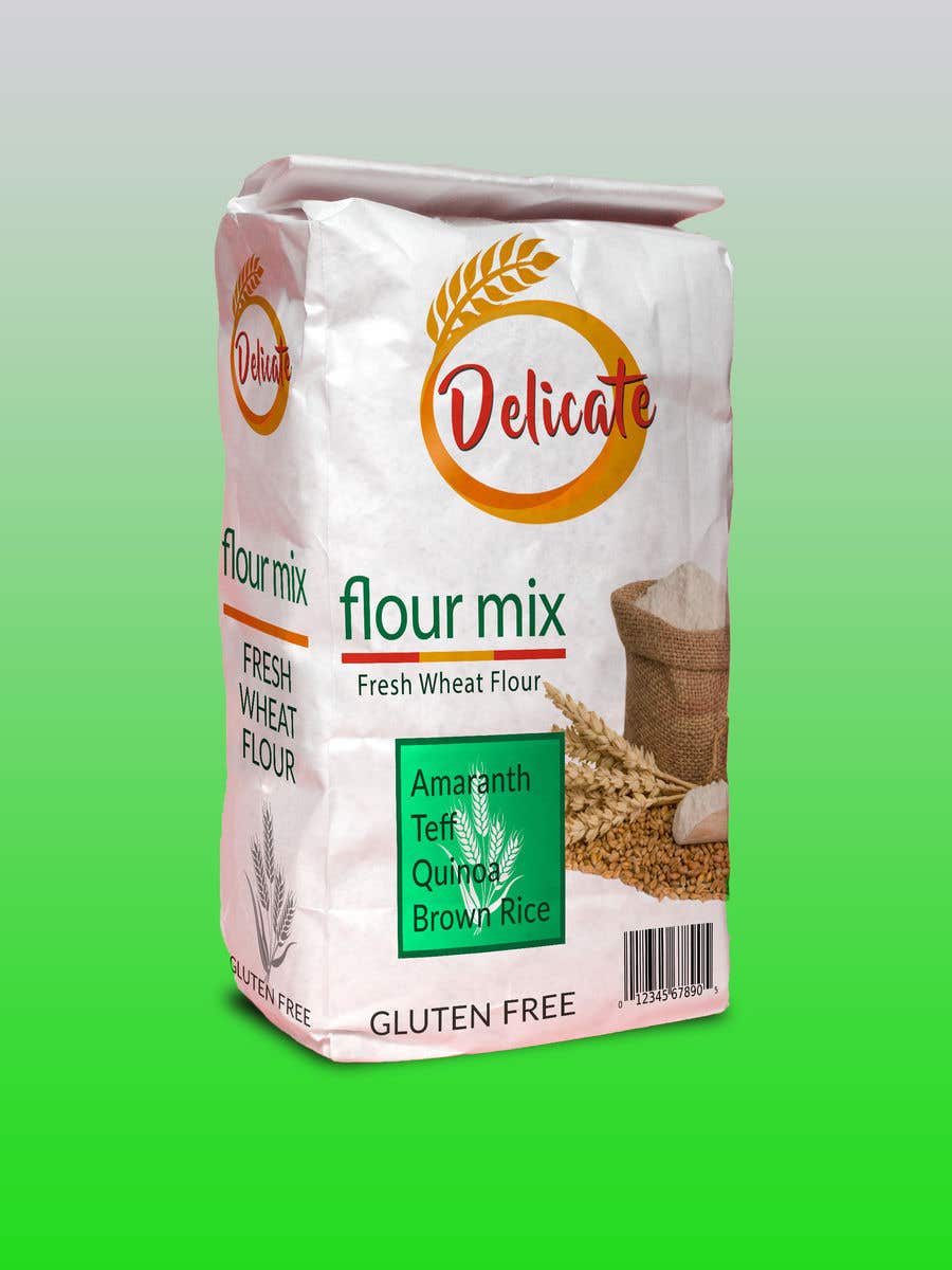 Wasilisho la Shindano #32 la                                                 Flour Packaging design.
                                            