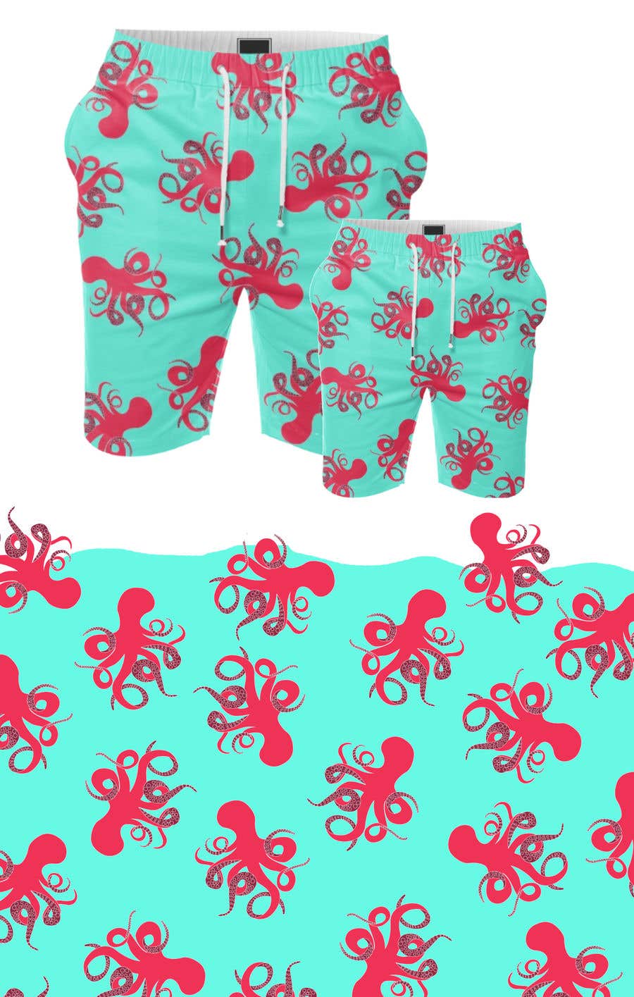 Wasilisho la Shindano #24 la                                                 Design 3 Print Patterns for Boy/Men Swimwear
                                            