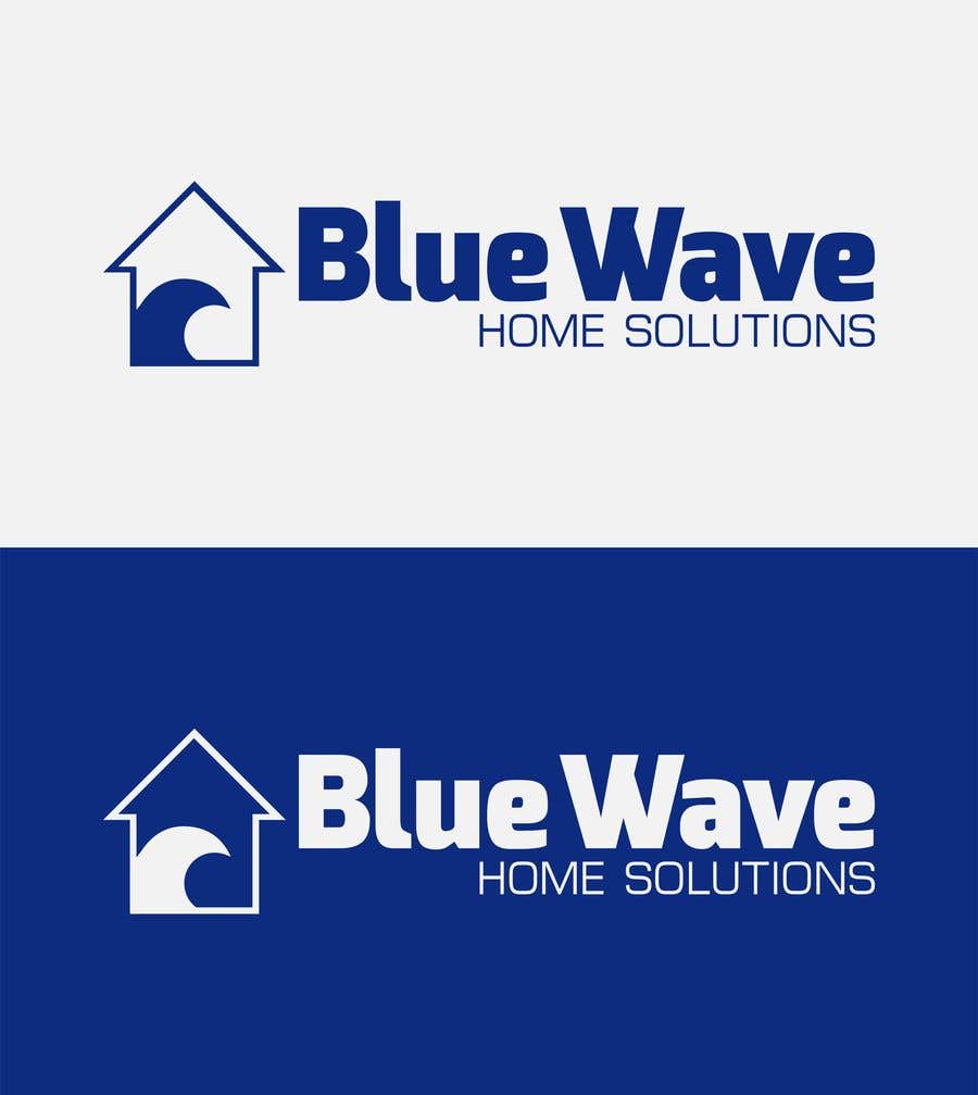 Wasilisho la Shindano #44 la                                                 Logo for Blue Wave Home Solutions
                                            