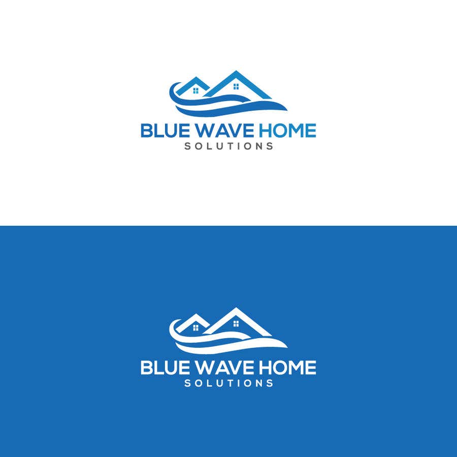 Wasilisho la Shindano #412 la                                                 Logo for Blue Wave Home Solutions
                                            
