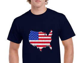 Nambari 28 ya Design USA Independence day, with USA flag too, it&#039;s an image who will be printed on a Tshirt -- 2 na JemSorker