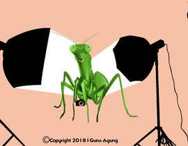 #3 for I  need an artist to take this poor excuse of a image and create a version that looks like a praying mantis with camera and lights for a logo. I need a dng file and vector version by GunaAgung06