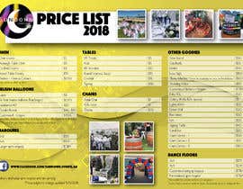#5 for Re-creating a price list, 2/3 columns in a psd file you can hand over so I can edit by mirellenasc