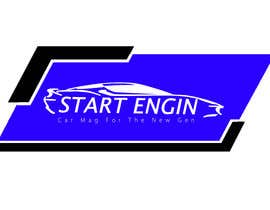 Číslo 4 pro uživatele Car Magazine Logo with the name:  Start Engine od uživatele TimeSkilled