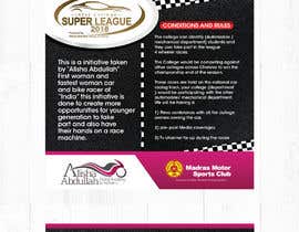 #2 para Design a ATTRACTIVE  Brochure / Banner / Poster for  Racing event de murugeshdecign