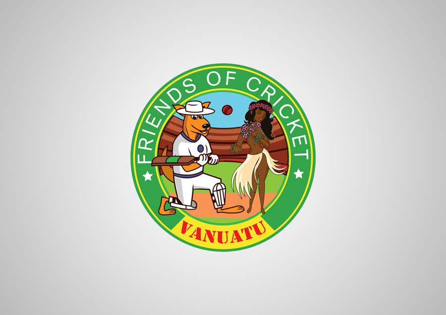Konkurrenceindlæg #6 for                                                 Friends Of Cricket (Vanuatu) Charity Logo
                                            